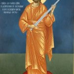 Jesus with a sword