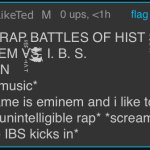 eminem vs ibs meme