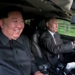 Putin and Kim Jong Un bromance