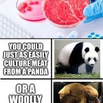 cultured meat meme