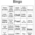TheWildVaporeon's Bingo