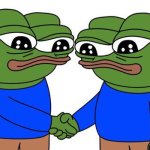 Pepe handshake