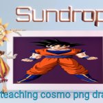 The lore is so complex | Pov: me teaching cosmo png dragon ball | image tagged in sundrops temp | made w/ Imgflip meme maker