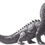 Rhedosaurus (Black and White)