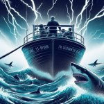Trump Electric Shark Boat Battery
