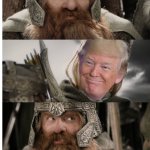 Legolas/Trump & Gimli