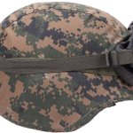 PASGT US-Helmet with helmet-band and Goggles-band