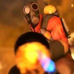 Pyro flames Sniper GIF Template
