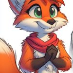 a Furry Fox Girl