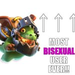Most bisexual user ever!!! meme