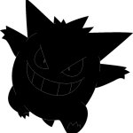 Gengar outline