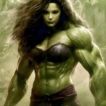 Savage She Hulk | image tagged in she hulk,marvel,memes,monster,barbarian | made w/ Imgflip meme maker
