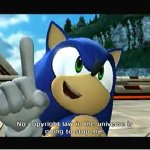 Sonic copyright law won't stop