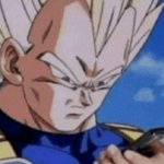 Vegeta disappointed