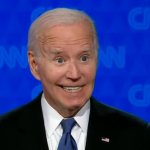 Biden Debate Creepy Smile