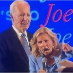 Jill Biden Yelling