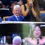 Bill Clinton bored