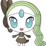 Chibi Meloetta (Aria Form)