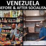 Venezuela before and after