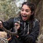 Vanessa Hudgens with snake