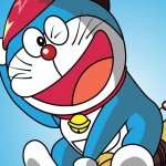 Doraemon enjoying moments