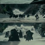 Nazgûl get washed away