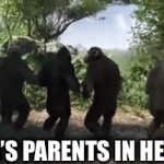 Rare photo | KONG’S PARENTS IN HEAVEN | image tagged in gifs,gif | made w/ Imgflip video-to-gif maker