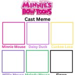 Minnie's Bow Toons Cast Meme