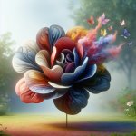 dementia as a flower