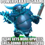 Power pekka of shame