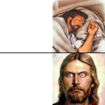 Jesus Asleep Awake