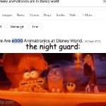 damn night guard better be paid a lot for this | the night guard: | image tagged in gifs,fnaf,rip matpat | made w/ Imgflip video-to-gif maker
