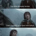 Frodo Going in Circles