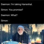 Simon Daemon Harenhal