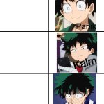 Deku panik template