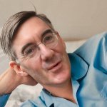 Rees-Mogg in pyjamas