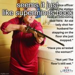 Granny with a Gun | seems it just like superminds book | image tagged in granny with a gun | made w/ Imgflip meme maker