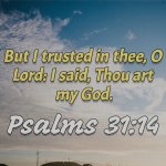 Psalms 31:14