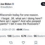 Joe Biden tweet template