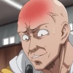 Saitama frustrated meme