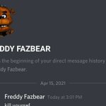 Freddy Fazbear meme