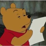 Winnie cant read template