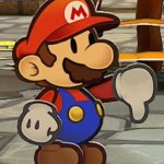 Paper Mario thumbs down