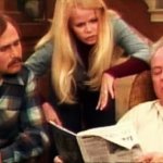 Archie reads newspaper to meathead about Biden 1
