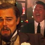 One does not simply laughing Leo Goodfellas laughing meme