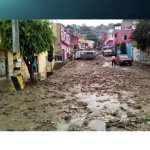 Inundación de lodo en calle de cdmx Jason sthatam