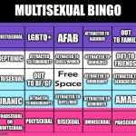 Multisexual bingo