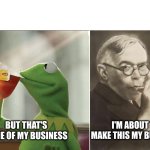 Kermit and Jabotinsky's business meme