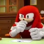 knuckles I don't know