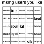 msmg users you like meme
